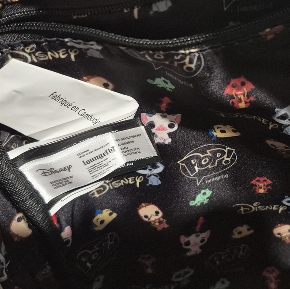 Disney Cream Backpack with Character Faces main image 10